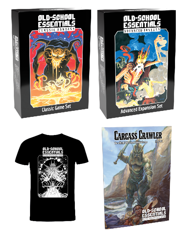 Old-School Essentials Box Sets Kickstarter, and more!