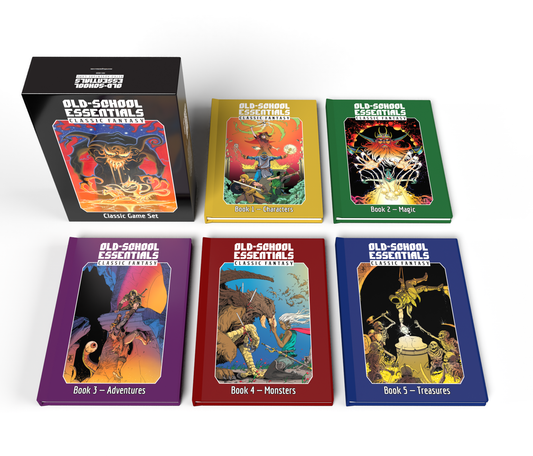 The Old-School Essentials Box Set is Back, Carcass Crawler Issue #2, Third-Party Kickstarters, and more!