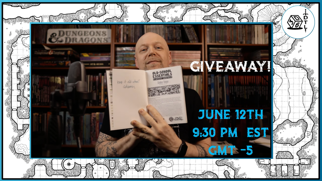 3d6 Down the Line Giveaway, recent third-party products and Kickstarters, The End of Wormskin, and more!