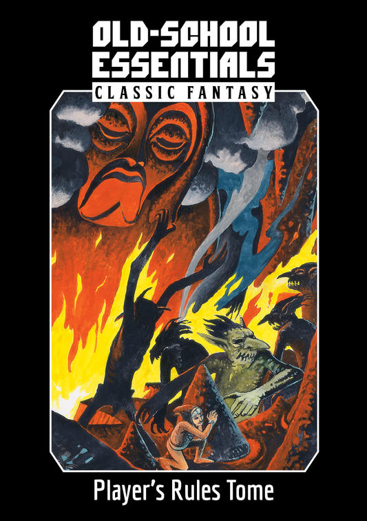 Revealing the Old-School Essentials Player's Rules Tome Cover!