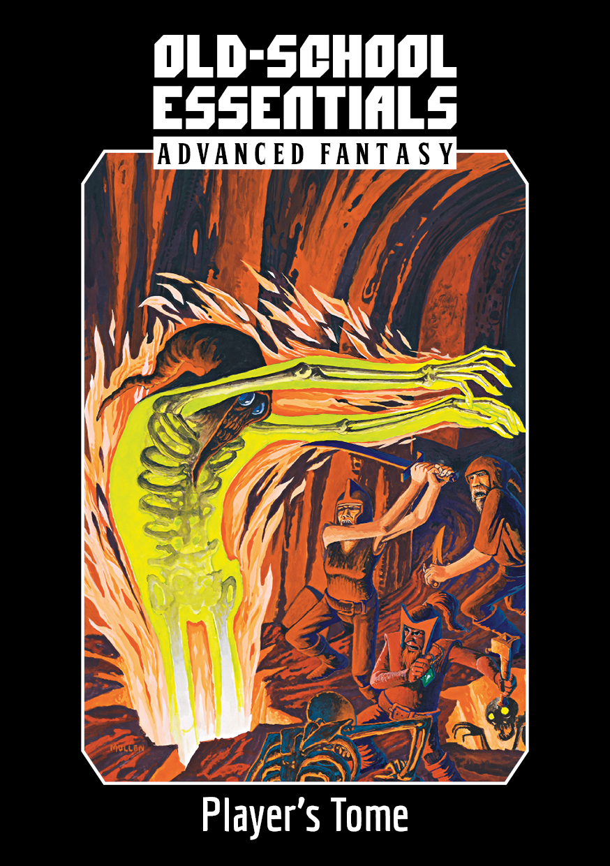 Old-School Essentials Advanced Fantasy Player's Tome Necrotic