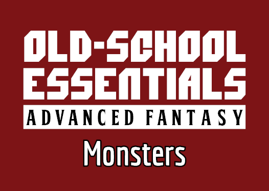 Announcement: Old-School Essentials Advanced Fantasy: Monsters