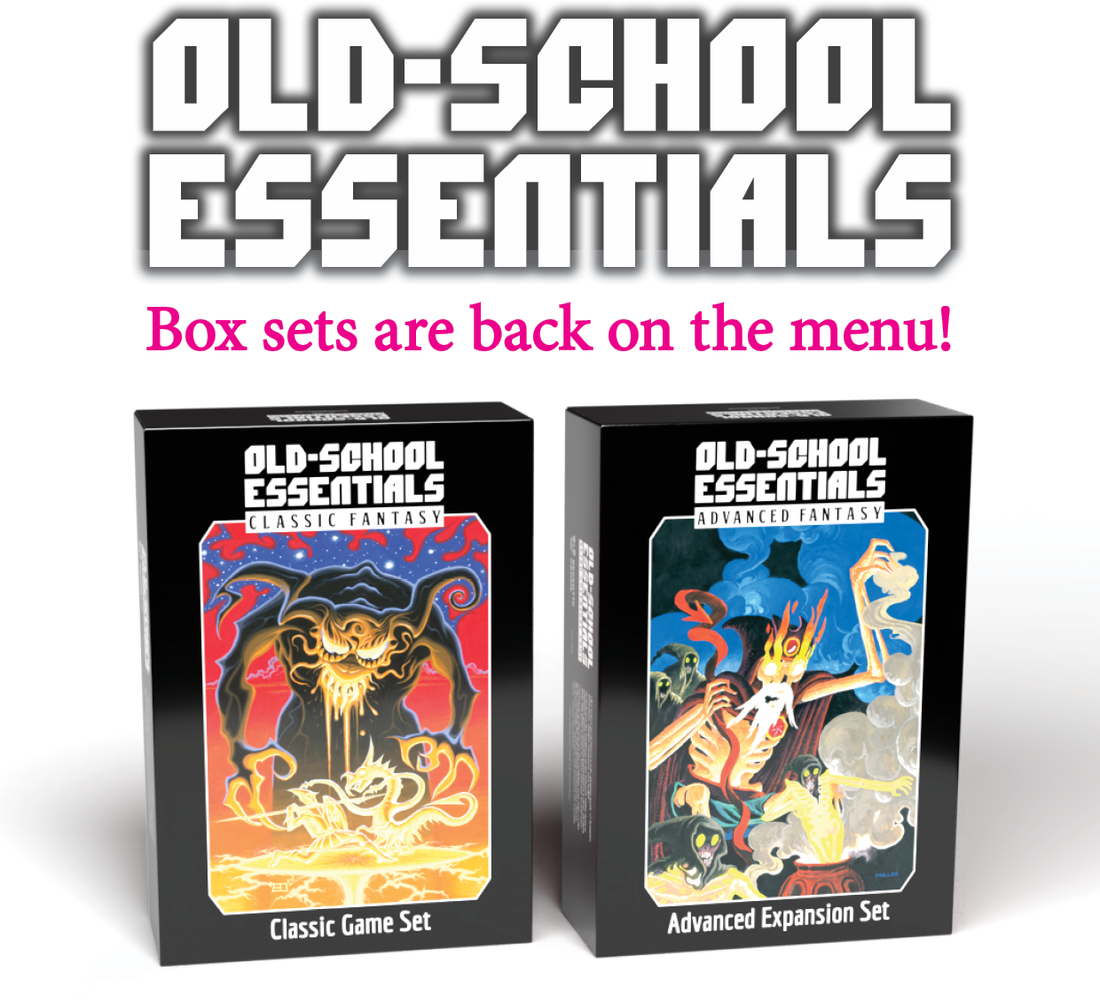 The Old-School Essentials Box Set Is Back!
