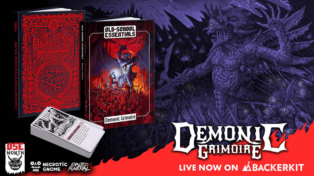 Unleash Hell! OSE Demon Month is live on BackerKit!