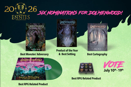 Hot Deals on DTRPG and Exalted Funeral! Dolmenwood discounts on now