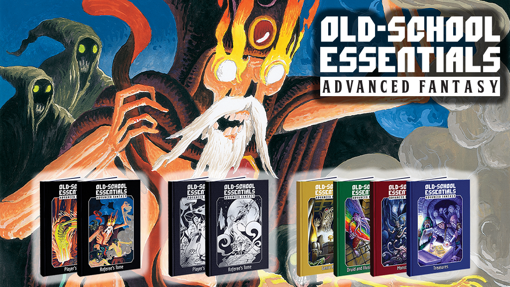 Old-School Essentials Advanced Fantasy Mega Launch!