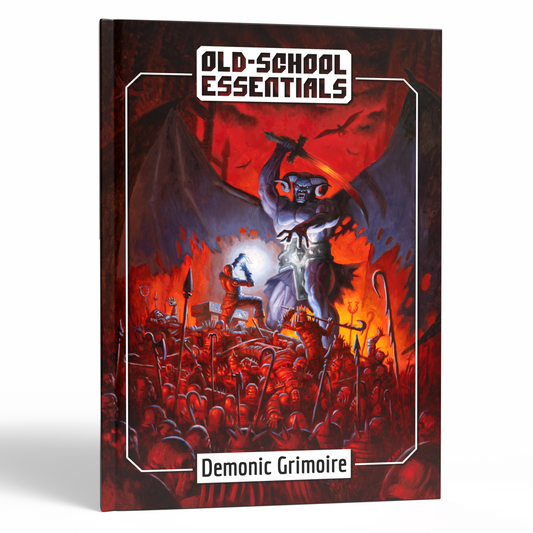 IN MANUFACTURING: Old-School Essentials Demonic Grimoire