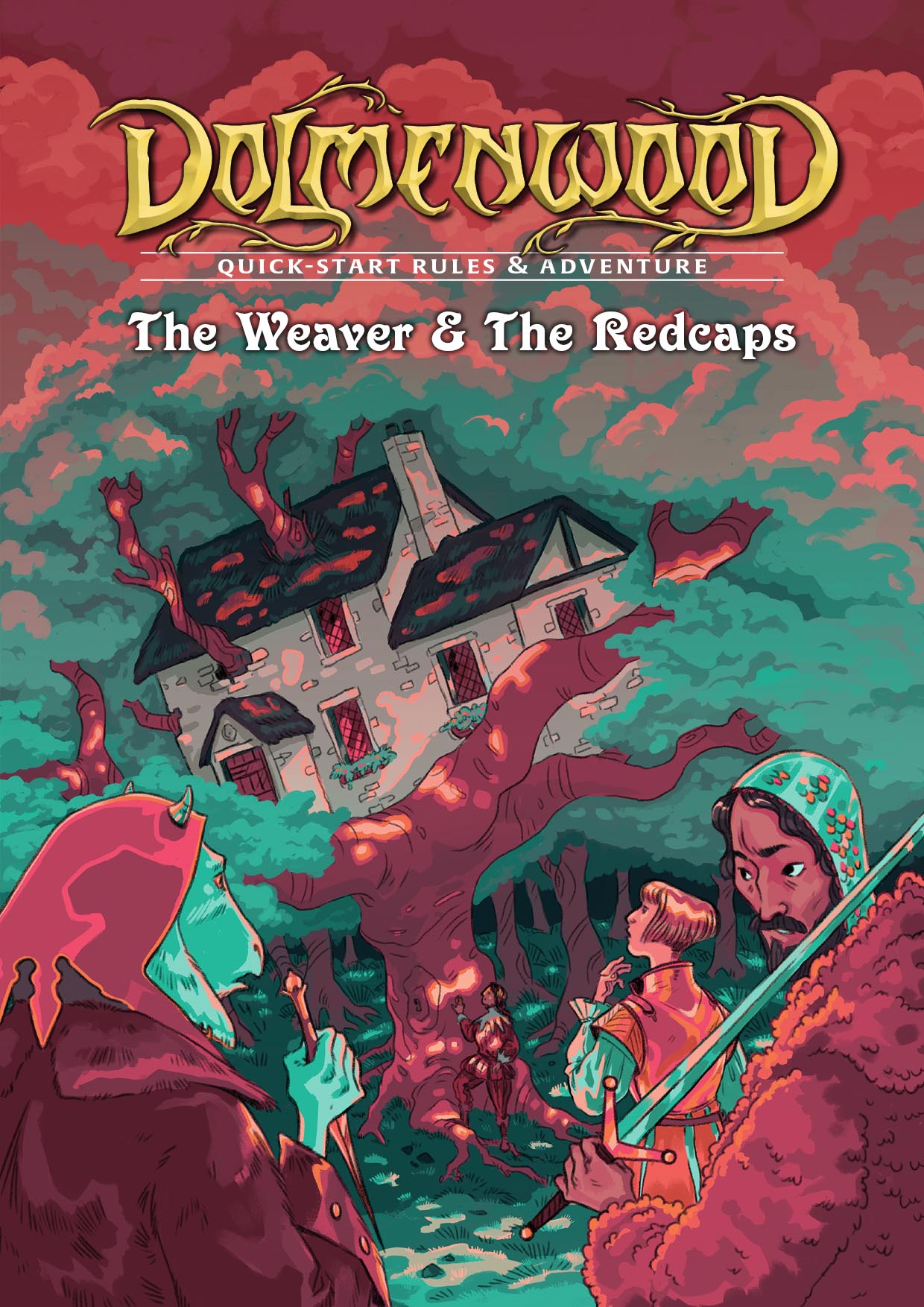 COMING SOON: Dolmenwood Quick-Start: The Weaver & The Redcaps