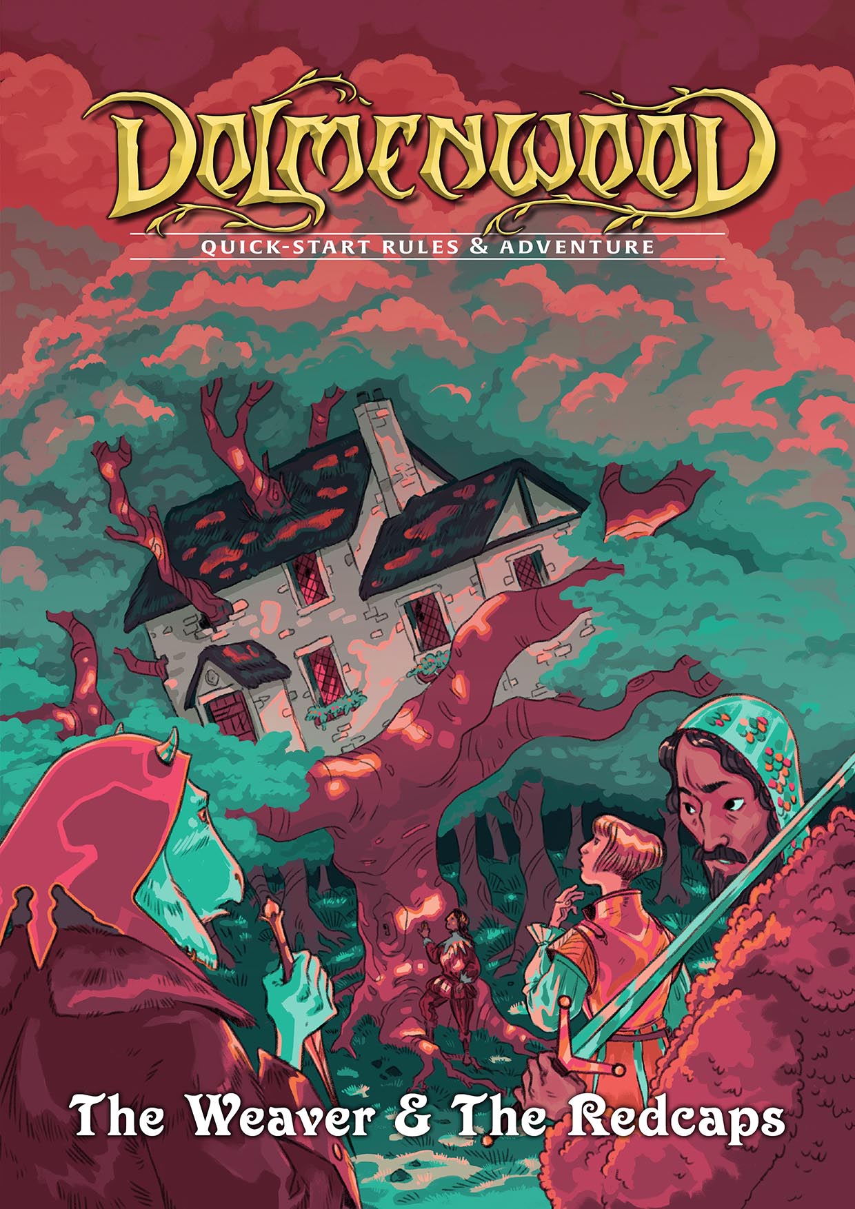 Dolmenwood Quick-Start: The Weaver & The Redcaps